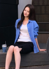 [Exclusive]리본 포인트 슬림핏 카프리 팬츠_BLACK_25
