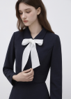 스탠 카라 슬림 자켓_DARK NAVY_5