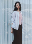 백 슬릿 라글란 린넨100 셔츠_WHITE_4