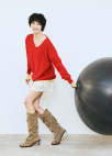 [시즌오프]스커트 레이어드 투턱 팬츠_LIGHT BEIGE_13