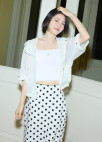 도트 레이스 헴 스커트_IVORY_7