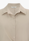 [Exclusive]사이드 매듭 셔츠 원피스_BEIGE_14