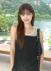 칼라 스티치 슬리브리스 롱 드레스_BLACK_14