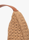 가죽 핸들 라탄백_BEIGE_13