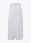 턱 자수 와이드 팬츠_WHITE_9