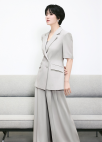 핀턱 와이드 롱 팬츠_LIGHT GREY_7