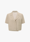 포켓 포인트 크롭 자켓_LIGHT BEIGE_10