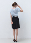 벨티드 원턱 밴딩 쇼츠 팬츠_BLACK_9