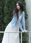[Exclusive]셔링 텍스처 슬리브리스 원피스_WHITE_16