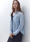 스트라이프 시어 셔츠_SKY BLUE_5