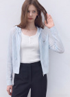 텍스처드 후디 집업_SKY BLUE_6
