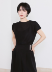 언발란스 절개 시스루 니트_BLACK_5