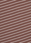 스트라이프 오프숄더 티셔츠_BROWN_18