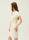 [시즌오프]홀터넥 니트 뷔스티에 탑_LIGHT BEIGE_5