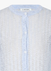 [Exclusive]라운드넥 시어 니트 가디건_BLUE_14