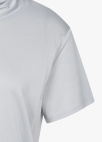 스카프 패널 티셔츠_LIGHT GREY_9