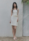 [Exclusive]크로쉐 니트 프릴 스커트_IVORY_4