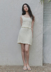 [Exclusive]크로쉐 니트 프릴 스커트_IVORY_5