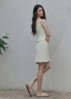 [Exclusive]크로쉐 니트 프릴 스커트_IVORY_7