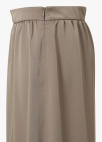 언발란스 플레어 스커트_KHAKI BEIGE_9