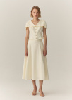 A라인 롱 스커트_LIGHT YELLOW_6
