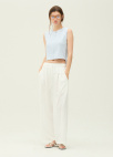 [시즌오프][EXCLUSIVE] 데일리 컴포트 와이드 팬츠_WHITE_14