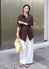 [시즌오프][EXCLUSIVE] 데일리 컴포트 와이드 팬츠_WHITE_5