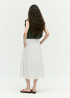 [시즌오프]A라인 플리츠 롱 스커트_WHITE_10
