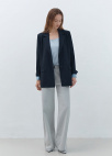 레더 포켓 데님 팬츠_GREY_20