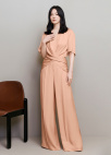 사이드 버튼 디테일 와이드 팬츠_ORANGE_4