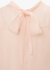 [Exclusive]하프 슬리브 시어 블라우스_LIGHT PINK_35