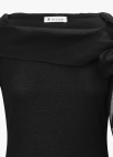 텍스쳐 블록 타이 티셔츠_BLACK_11
