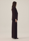 핀턱 와이드 팬츠_DARK BROWN_6