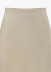 슬릿 레이스 레이어드 스커트_BEIGE_8