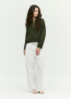 [시즌오프]베이직 라운드넥 가디건_DARK KHAKI_10