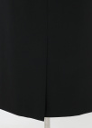 클래식 스퀘어넥 셔링 원피스_BLACK_17