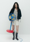 버클 포인트 미들 레인부츠_BROWN_8