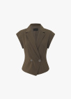 테일러드 카라 베스트_KHAKI BROWN_4