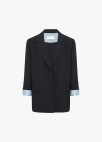 [7/28 순차배송]오버핏 싱글 테일러드 자켓_DARK NAVY_14